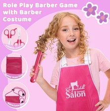 Pretend Hair Salon Toys for Girls Kids Makeup Beauty Play Set Toddler Play