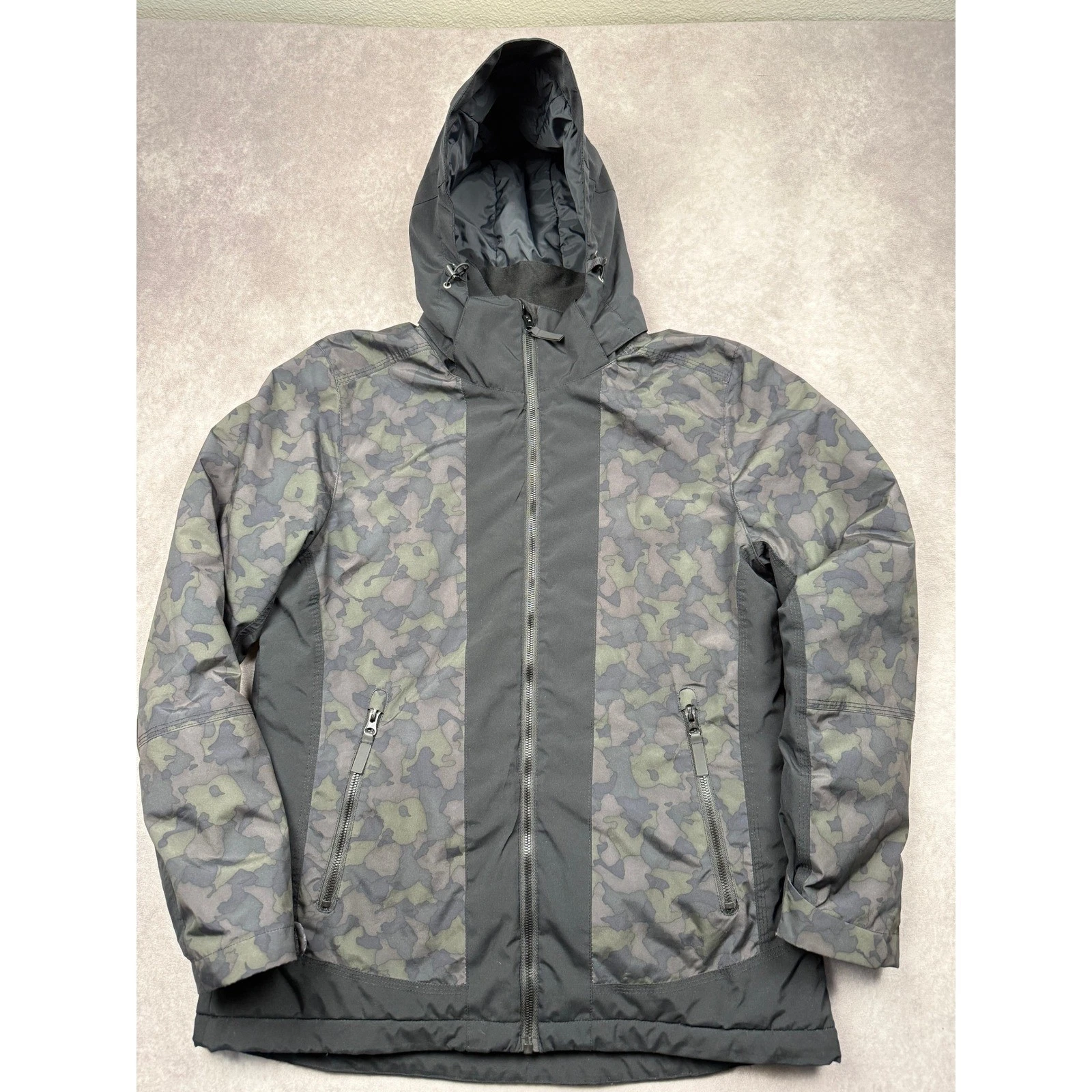Body Glove Snow Tech Camo Men Slim L Ski Snowboard Jacket Winter Outdoor Casual