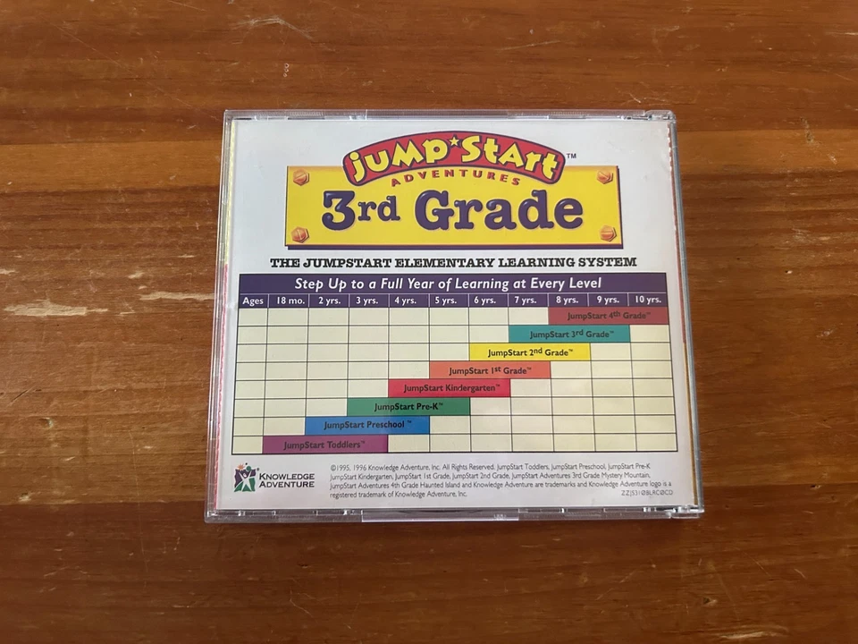 Jump Start 3rd Grade Mystery Mountain with Users Guide Knowledge Adventure - Image 3 of 3