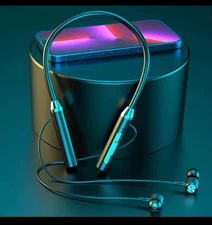 Wireless Magnetic Sport Neckband Earphones with TWS and Noise Cancellation