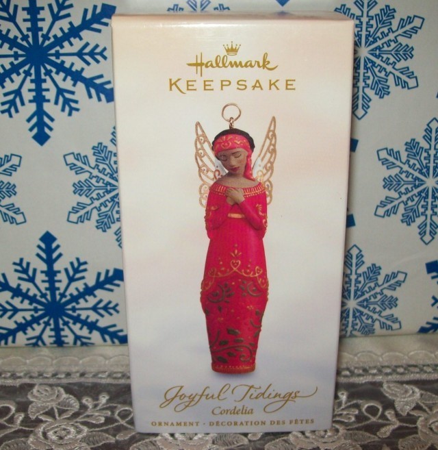 HALLMARK JOYFUL TIDINGS CORDELIA 2005 CHRISTMAS KEEPSAKE ORNAMENTS ANGEL