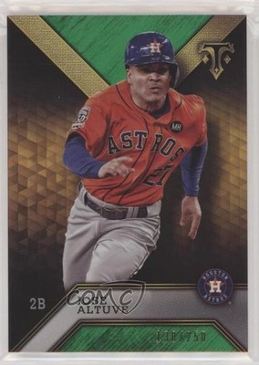 2016 Topps Triple Threads Emerald 138/250 Jose Altuve #86 0sg4