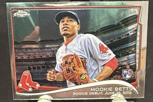 Mookie Betts #MB-46 2014 Topps Chrome Update card