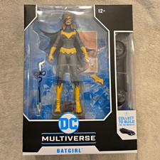 McFarlane DC Multiverse Batgirl Art of the Crime 7 Batmobile BAF New 15401 .16
