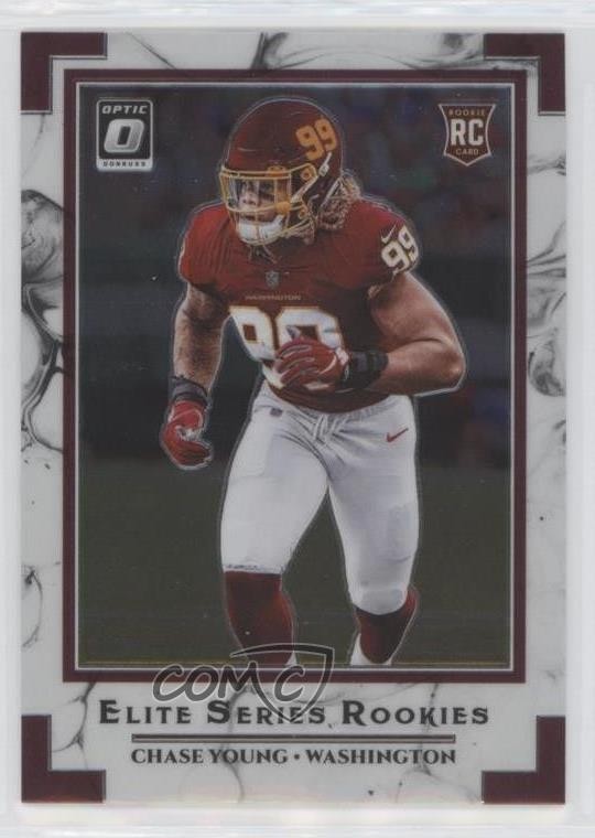 2020 Panini Donruss Optic Elite Series Rookies Chase Young #ESR-CY RC uk2