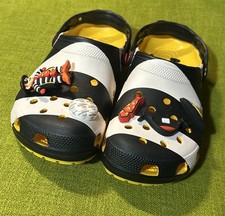 NEW M 9 W 11 CROCS McDONALD'S HAMBURGLAR Classic Clog NWOT Free USA Shipping