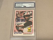 Autographed 1965 Topps JOE MORGAN rookie card. rookie card picture
