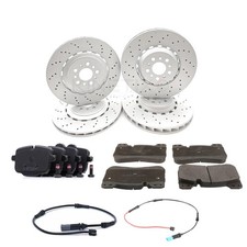 Für BMW M4 G82 G83 (2020 Vordere Hintere Bremsscheiben Beläge Draht 380mm 370mm