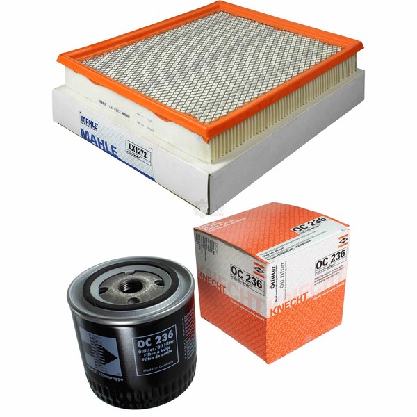 Mahle / Knecht Set Filterpaket Luftfilter LX 1272 ÖLfilter OC 236-image
