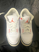 Jordan Air Jordan 3 Mid Top Leather Lace-Up B...