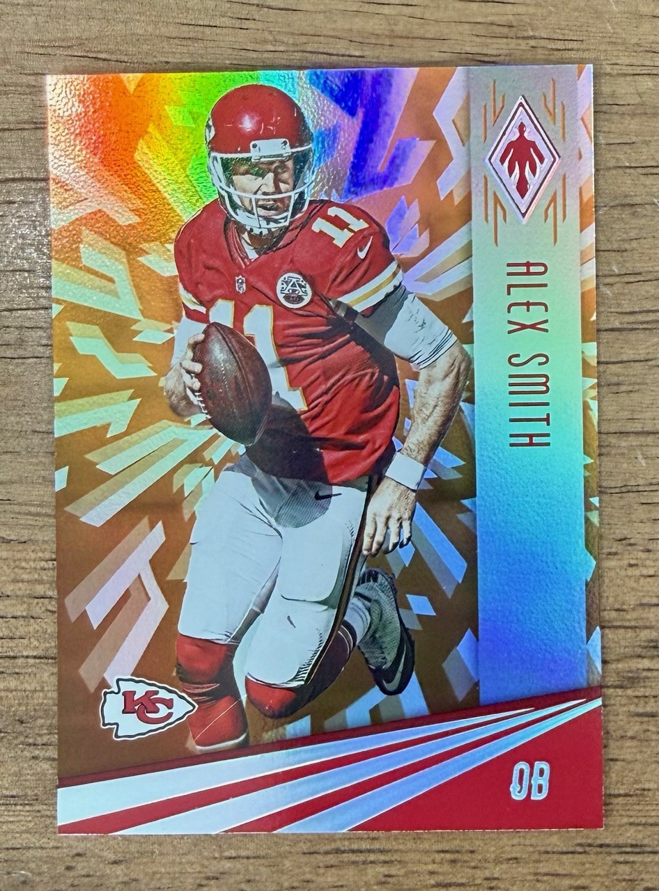 2016 Panini Phoenix ALEX SMITH #51 Orange Holo /99 Kansas City Chiefs