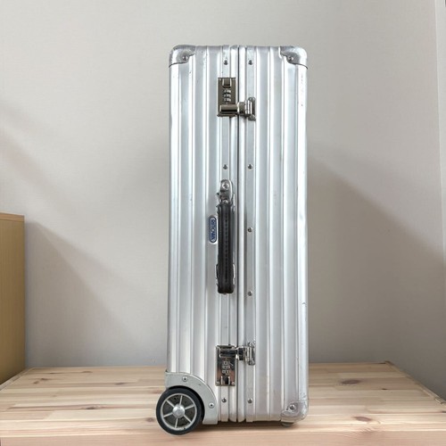 Rimowa Classic Flight Carrello 2 Ruote 63L Valigia Bagagliaio Alluminio Argento - Foto 7 di 10