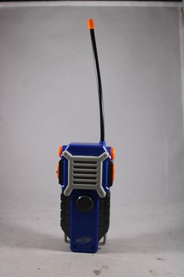 Nerf Walkie Talkies Blue Gray & Orange Works Great - Single