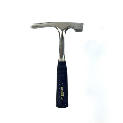 Estwing E3-20 Bricklayer or Mason's Hammer 20 Oz Nylon Grip Lightly Used USA