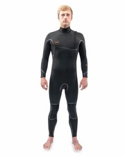 DAKINE Cyclone Series Men's Zip Free Full Suit 4/3mm Wetsuit Black XS NWT 400