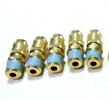 (05 Pcs) Parker/Rectus 20KAAN10MPXS, Brass,Low Pressure quick Coupling,1/8  NEW.
