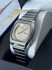 Seiko 5 6309 8230 Silver Square Dial Day Date Automatic Vintage 1982 Rare Watch