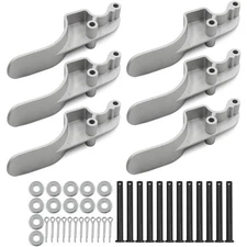 Aluminum Truck Tarp Stop Easy-Off Upright Kit with 12 Pins Replace# 1705775-1