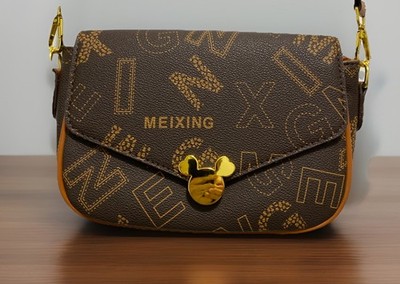 Mickey Meixing Shoulder Bag Purse Zip Top Jingpinpiju Faux Leather