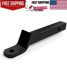 Heavy-duty 2 Inch Extended Hitch Ball Mount 13 Inch Length - 7500 Lbs Capacity