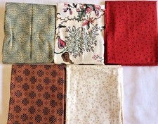 FAT QUARTER BUNDLE OF 5-100 COTTON - F435