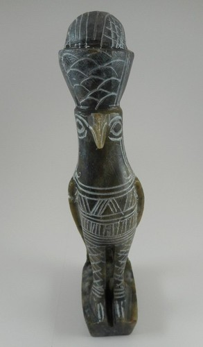 Egyptian Hawk sculpture soapstone - Picture 2 of 5