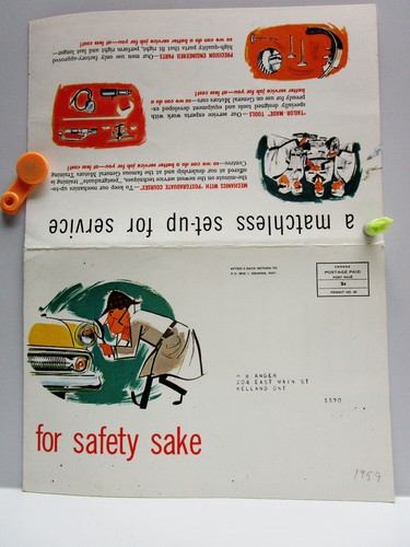 Vintage - GENERAL MOTORS Promotional Advertising Mailer - Welland, Ontario 1959 - Picture 2 of 6