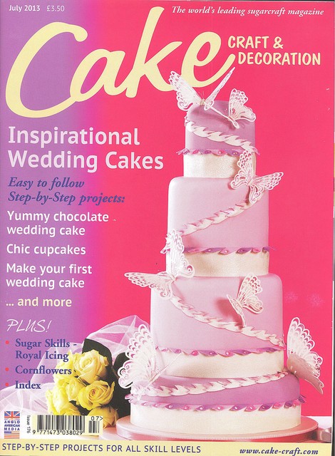 Magazine 002 Cake Craft Decoration Sugarcraft Uk Recipes Back
