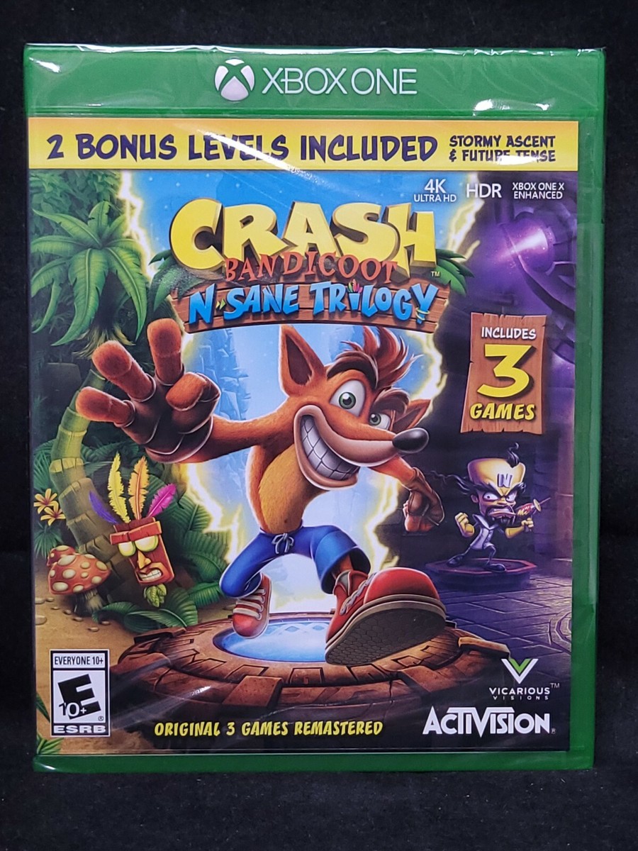 Crash Bandicoot N. Sane Trilogy + 2 Bonus Levels (Xbox One) BRAND