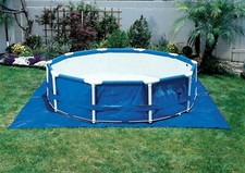 Intex Pool Ground Cloth for 8ft to 15ft Round...