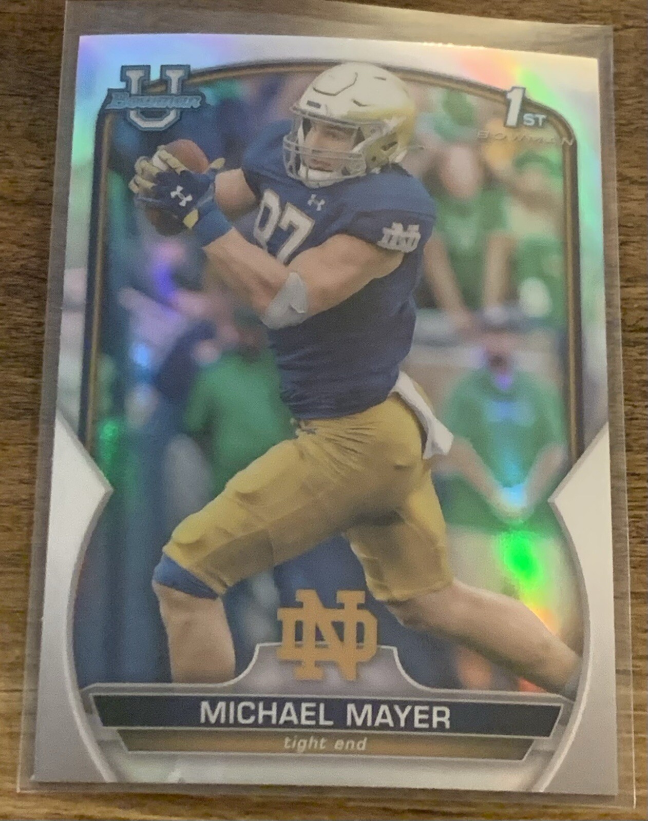Michael Mayer - 2022 Bowman University Chrome 1ST BOWMAN REFRACTOR - #41