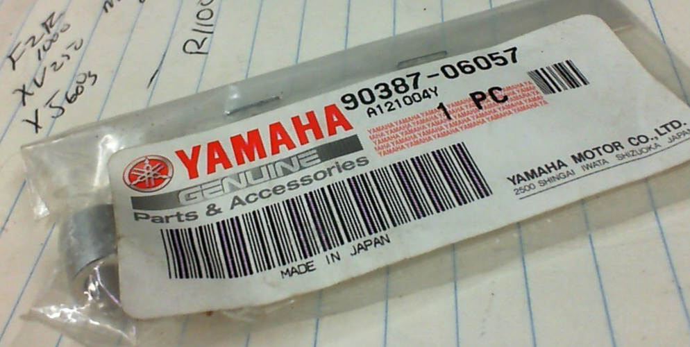 YAMAHA NOS PARTS COLLAR 90387-06057 FOR YZFR6 REPLACEMENT