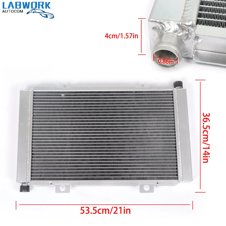 RADIADOR DE ALUMINIO CAN AM COMMANDER 800R 1000 MAVERICK MAX 1000R 2011-2019 Foto 2 de 4