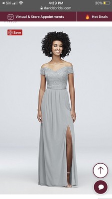 david's bridal mystic bridesmaid dress