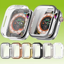 Smartwatch TPU H&uuml;lle f&uuml;r Apple Watch Series 12 11 10 46 / 42mm Full Cover Schutz