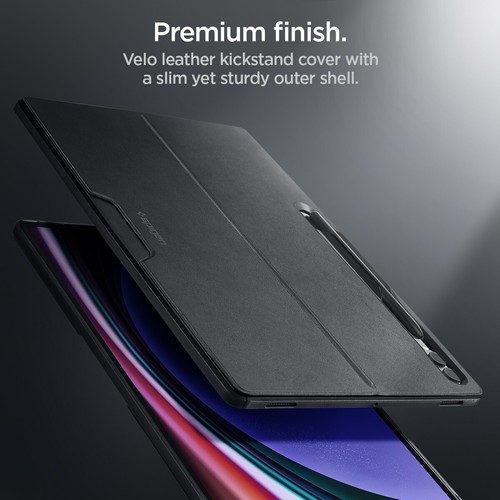 For Galaxy Tab S10 / S9 Ultra | Spigen Thin Fit Pro Slim Kickstand Case - Picture 14 of 18