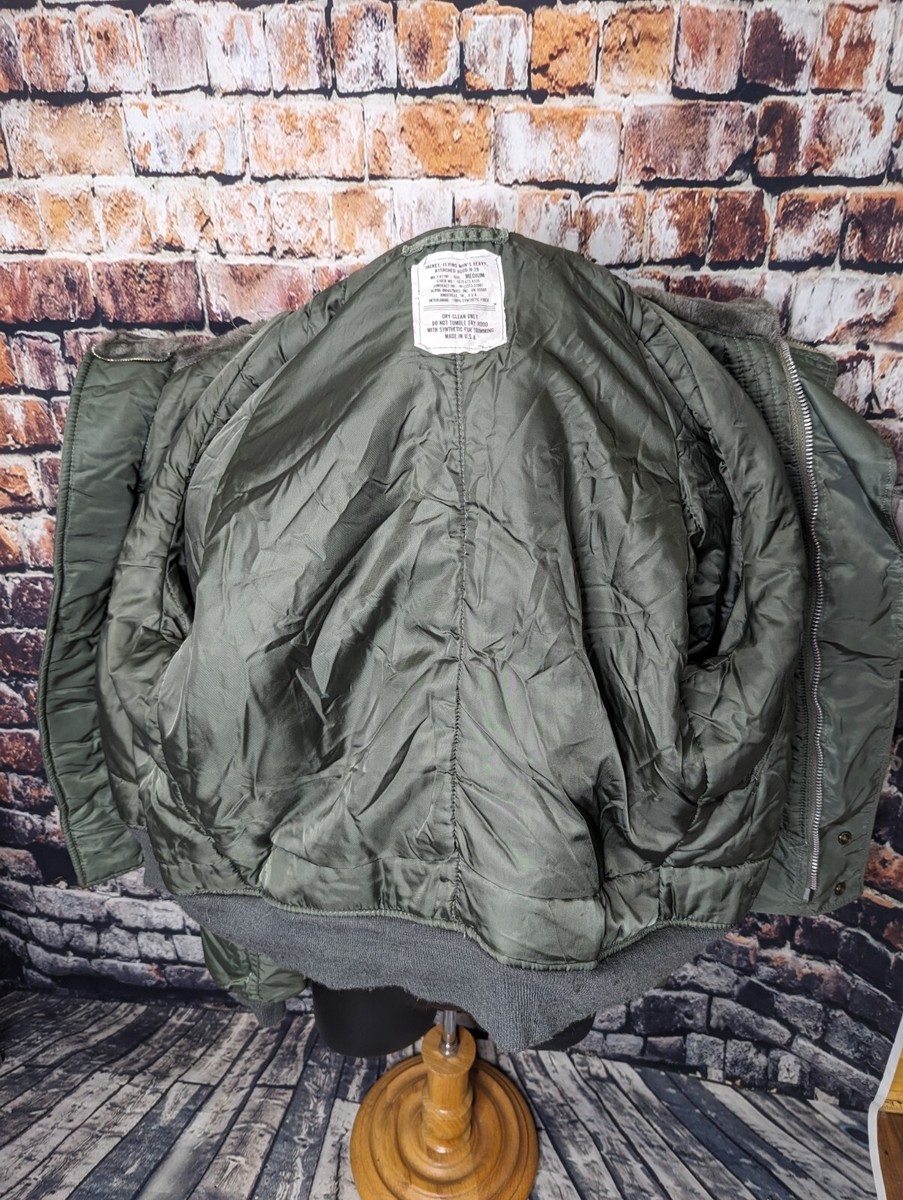 Vintage ALPHA INDUSTRIES N-2B Flying Mans Fur Hooded Parka Vintage ALPHA INDUSTRIES N-2B Flying Mans Fur Hooded Parka