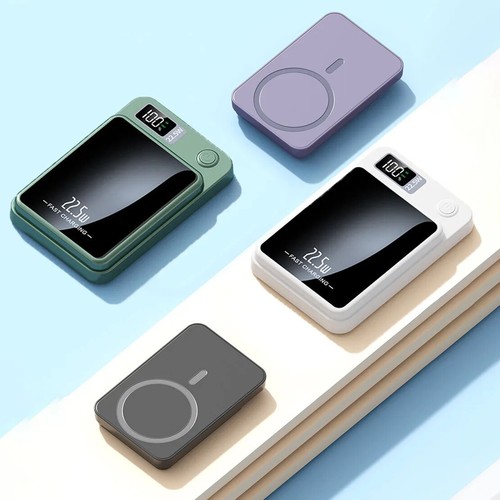 Batterie externe magnétique sans fil 10000mAh, 22.5W, charge rapide. - Zdjęcie 2 z 16