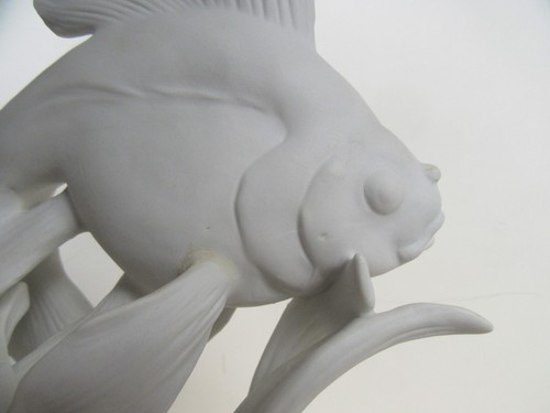Rare Vintage Wilhelm Rittirsch Porcelain Goldfish Sculpture Figurine, Germany - Picture 12 of 24