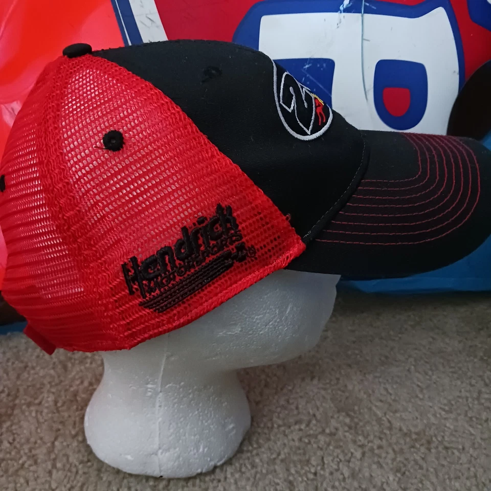 Sombrero de Jeff Gordon NASCAR 2012 emitido por el equipo Hendrick Motorsports Dupont 20 años #24 Foto 4 de 4