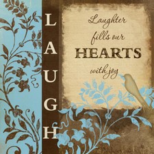 Ceramic Backsplash Tile Mural Inspirational Religious Kitchen/Bathroom - Laugh
