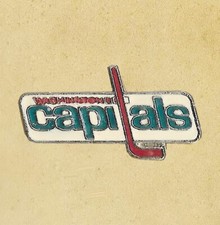 WASHINGTON CAPITALS NHL HOCKEY OFFICIAL OLD LOGO PIN