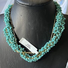 Hand Beaded Necklace 26  Multi Way Wear Choker New