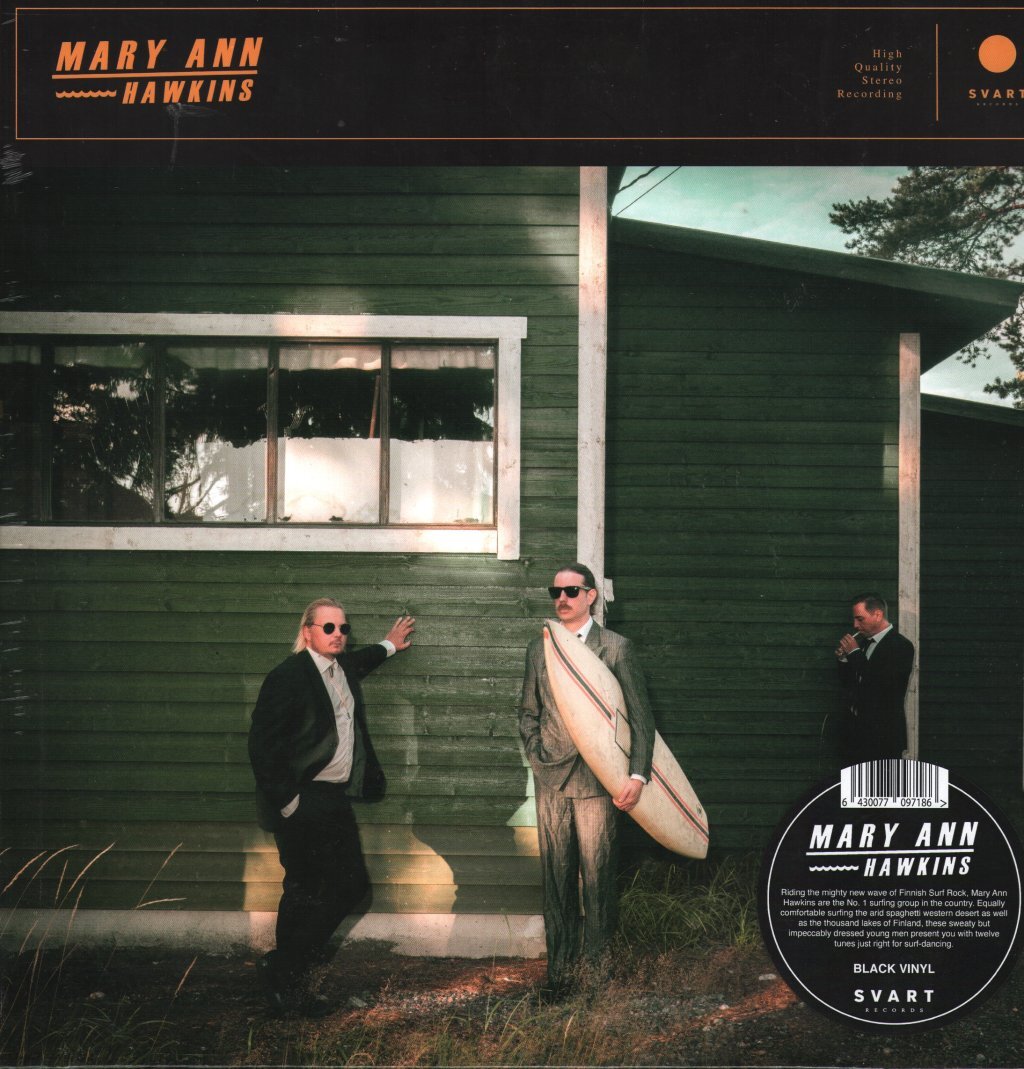 Mary Ann Hawkins Self-Titled LP vinyl Europe Svart 2022 black vinyl SVART302LP