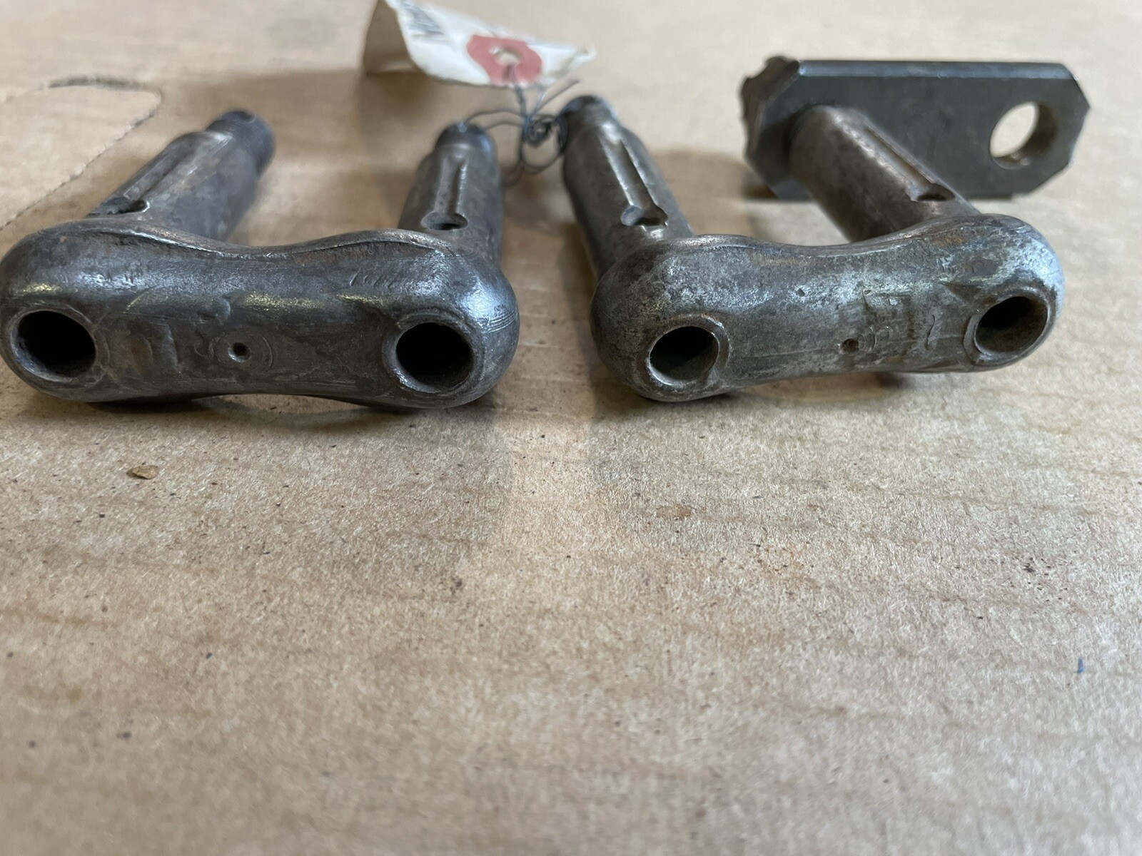 NOS 1928 1929 1930 1931 MODEL A FORD FRONT SPRING SHACKLES ORIGINAL