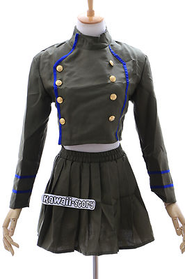 MN-05 Katekyo Hitman Reborn Chrome khaki grün Kostüm Set Cosplay costume