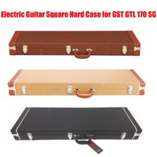 Electric Guitar Hard Case Square Hardshell Case Lockable Fits For GST GTL 170 SG