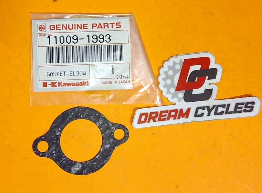 ☆n.k.d NOS OEM 89-06 Kawasaki Elbow Gasket KDX200 KDX220 11009-1760