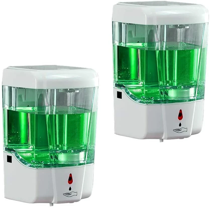 700ml Automatic Soap Dispenser IR Sensor Dispenser Touchless Hand Free Wall - Image 2 of 4