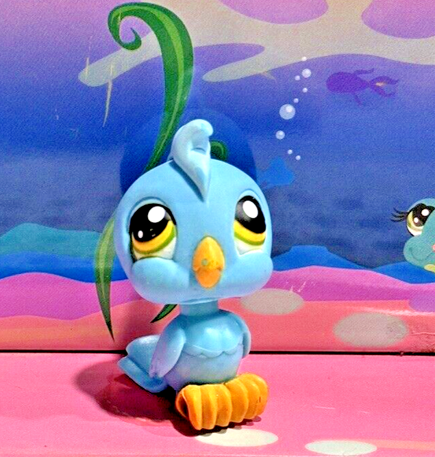 Figurine Littlest Pet Shop LPS #317 Cacatoès Oiseau - Occasion, Collection